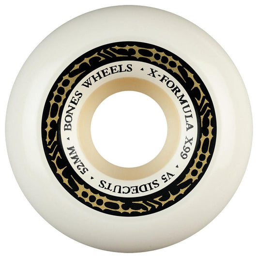 BONES Skateboard Wheels X-Formula V5 Sidecut SP26 52mm 99A