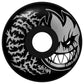 Spitfire Formula Four Skateboard Wheels Deathmask II Bighead Radial Full Black 56mm 99a