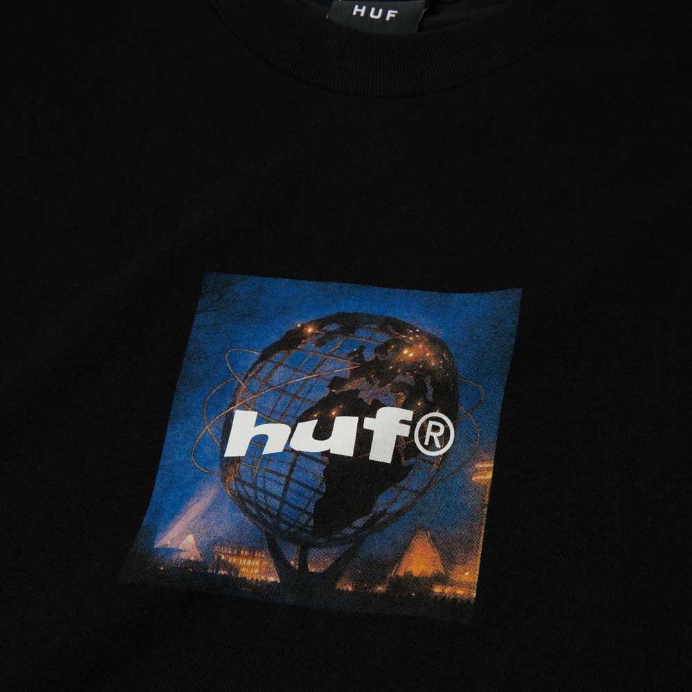 Huf Unisphere Short Sleeve T-Shirt black