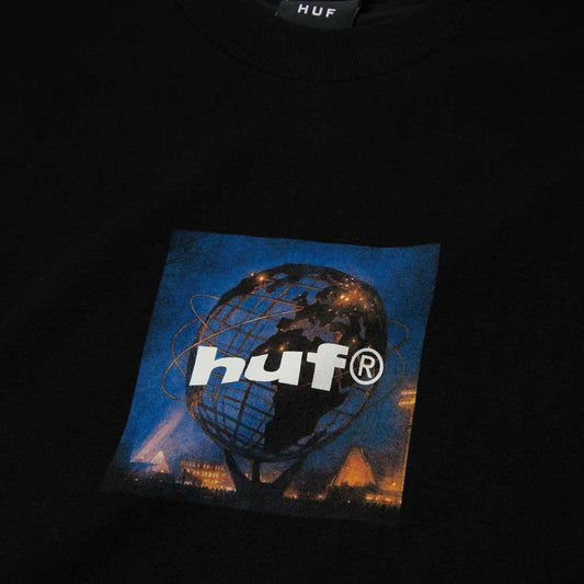 Huf Unisphere Short Sleeve T-Shirt black