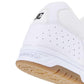 DC Coiler White Black Gum Skate Shoes