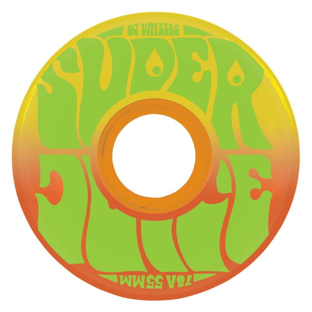 OJ Mini Skateboard wheels Mai Tai Super Juice 78a Orange/Green 55mm