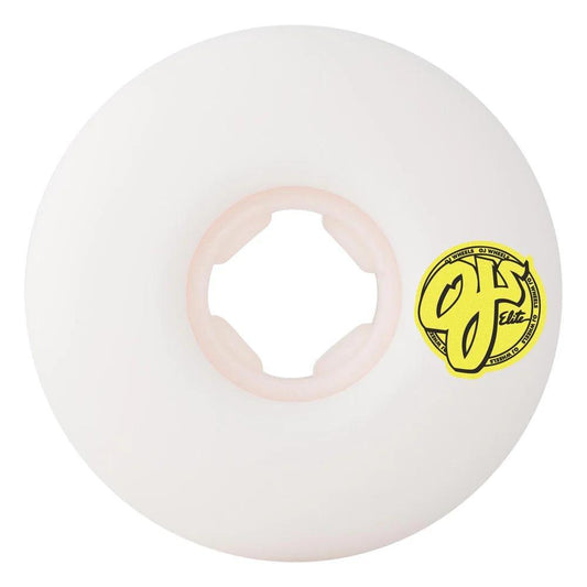 OJ Elite Skateboard Wheels Dressen Spider Chubbies 101a White 56mm
