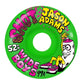 Snot Wheels Jason Wide Boys Neon Green Skateboard Wheels 52mm 99A