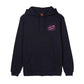 Santa Cruz Skateboards Hooded Sweatshirt Wooten Cyber Black