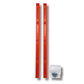 G-Tool Skateboard Rails 2 Pack Low Profile Orange