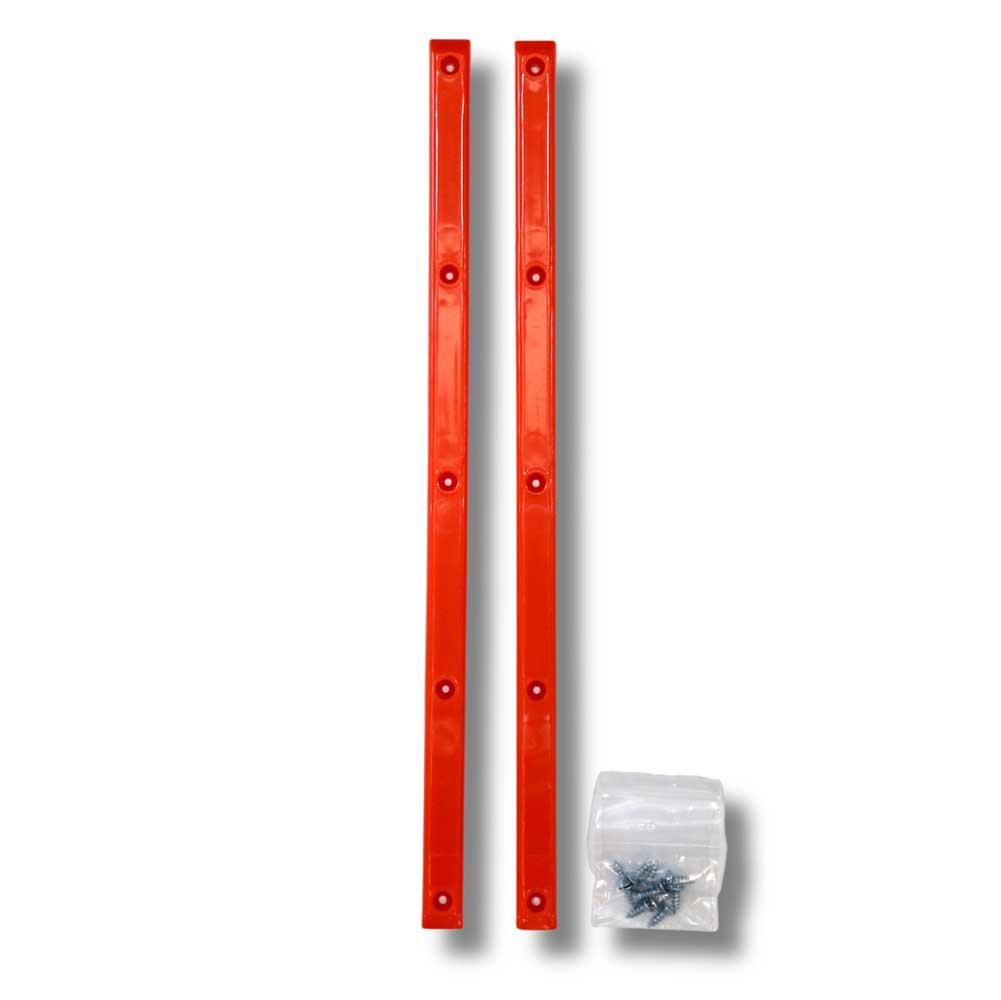 G-Tool Skateboard Rails 2 Pack Low Profile Orange
