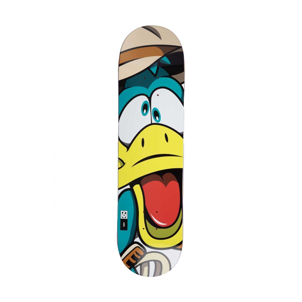 Birdhouse Pro Deck Jaws Duck Jones Black White 8.38"