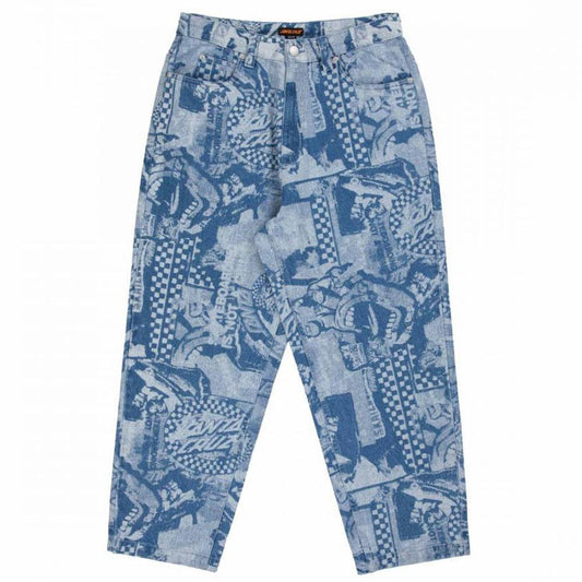 Santa Cruz Big Pants Stonewash Collage