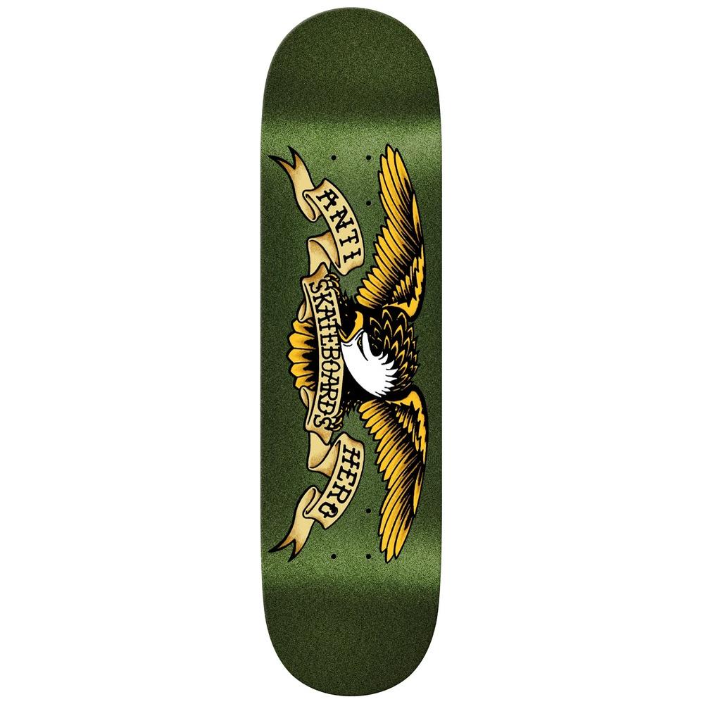 Anti Hero BBS Team Classic Eagle Easy Rider Skateboard Deck Army 8.38"