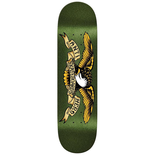 Anti Hero BBS Team Classic Eagle Easy Rider Skateboard Deck Army 8.38"
