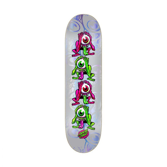 Santa Cruz Eyegore Prismatic FeelBase Skateboard Deck Multi 8"