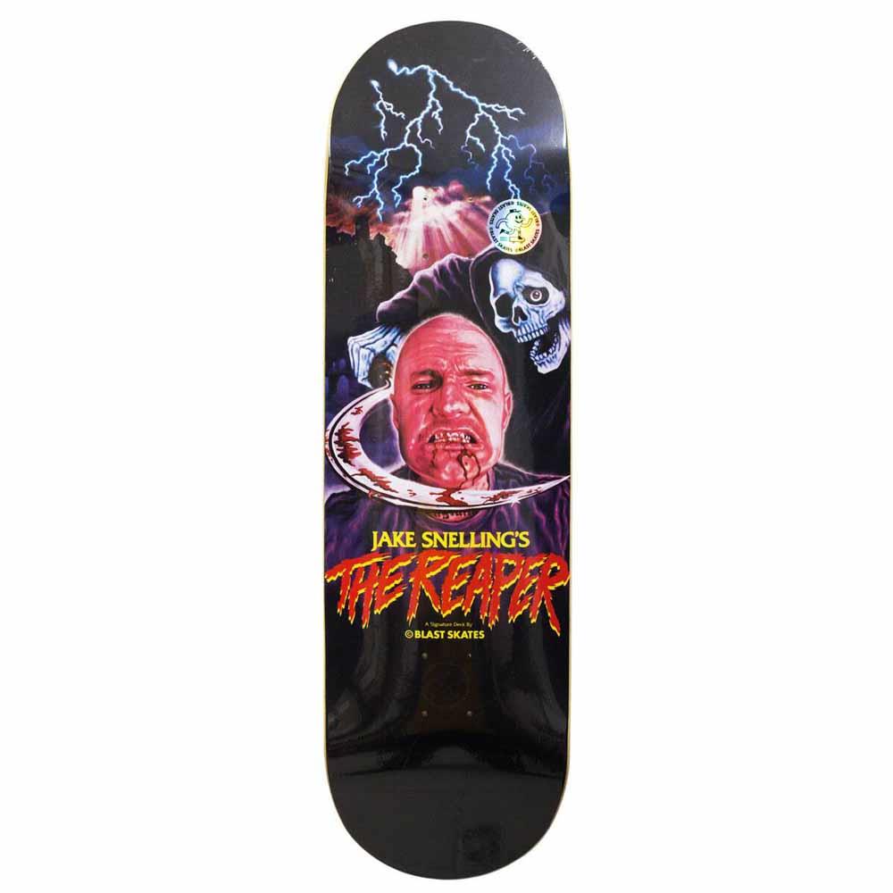 Blast Skates Jake Snelling The Reaper Popsicle Skateboard Deck 9"