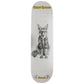 Drew House Fernand Fox Skateboard Deck White 8.25"