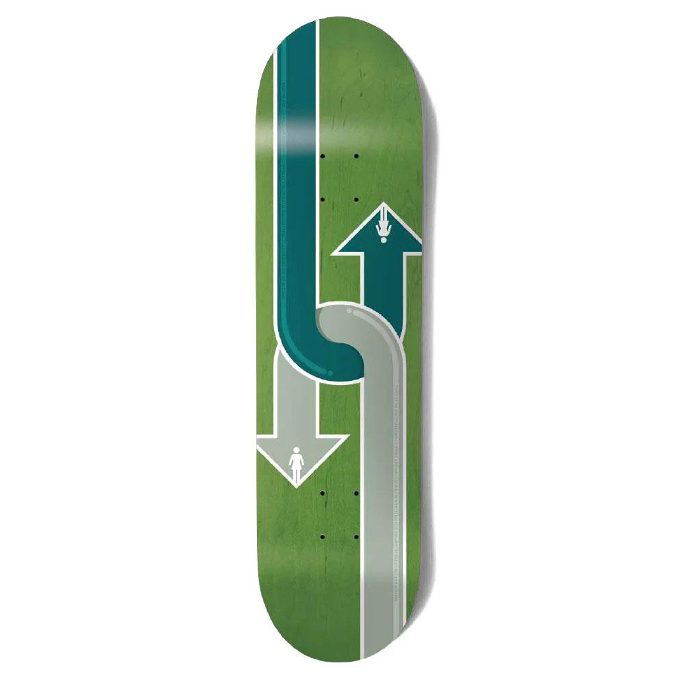 Girl Gass Dual Directional Skateboard Deck G069 8.25"