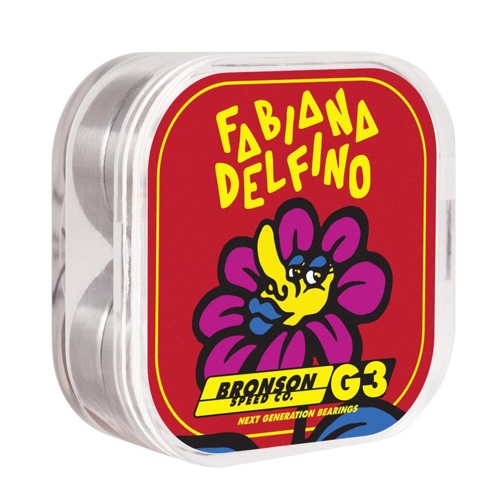 Bronson Speed Co. Skateboard Bearings Fabiana Delfino Bearing G3 8mm
