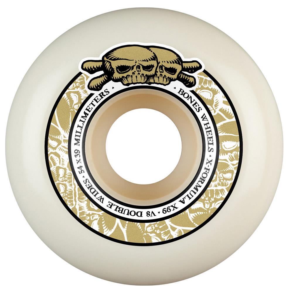 BONES Wheels X-Formula Double Wides 99A V8 54mm