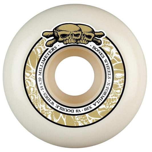 BONES Wheels X-Formula Double Wides 99A V8 54mm