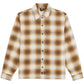 Dickies Gulfport Flannel Shirt Chocolate Brown
