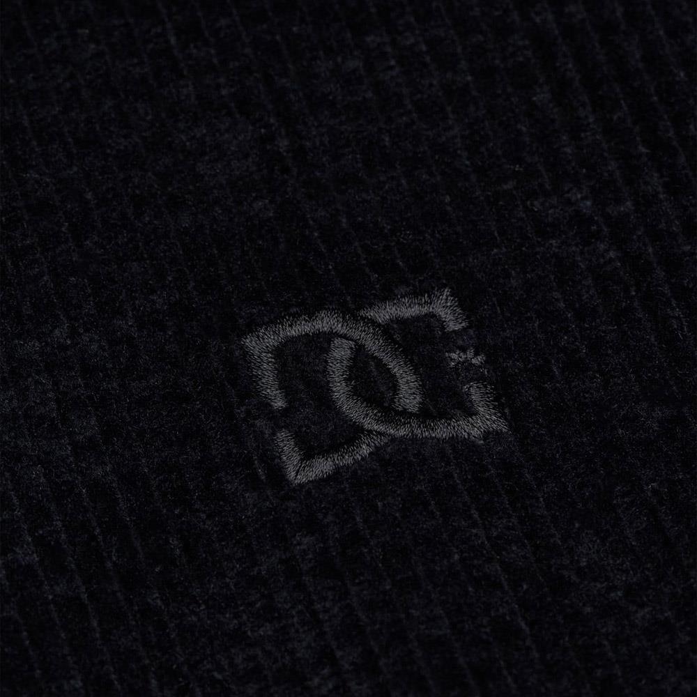 DC Shoe Co Backlash Corduroy Pullover Hooded Sweatshirt Black