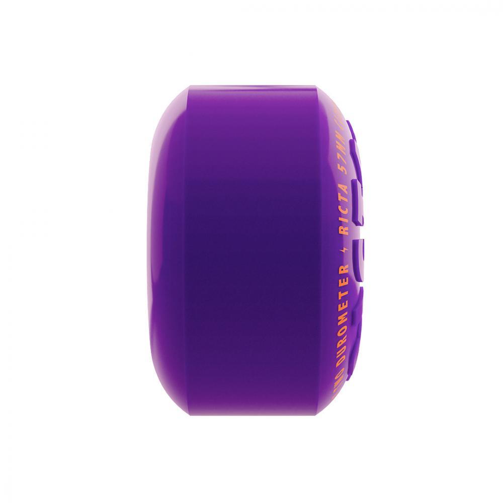 Ricta Skateboard Wheels Clouds 92a Purple Orange 57mm