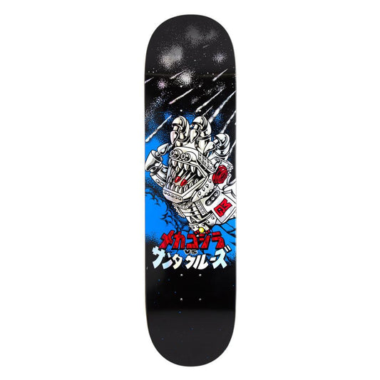 Santa Cruz Skateboard Deck Godzilla Mecha Hand Multi 8"