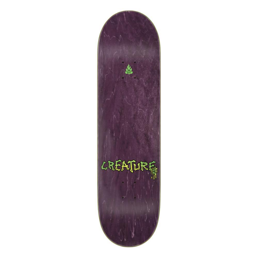 Creature Provost Skull Spider Pro Purple Green Skateboard Deck 8.47"