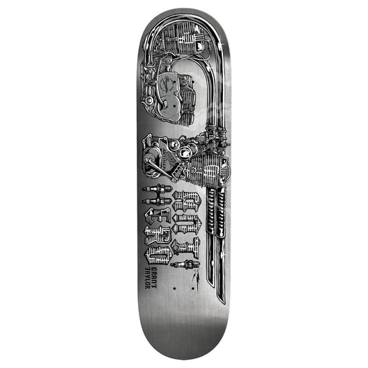 Antihero GT Revvington (Re-Rev'd) Silver Skateboard Deck 8.25"