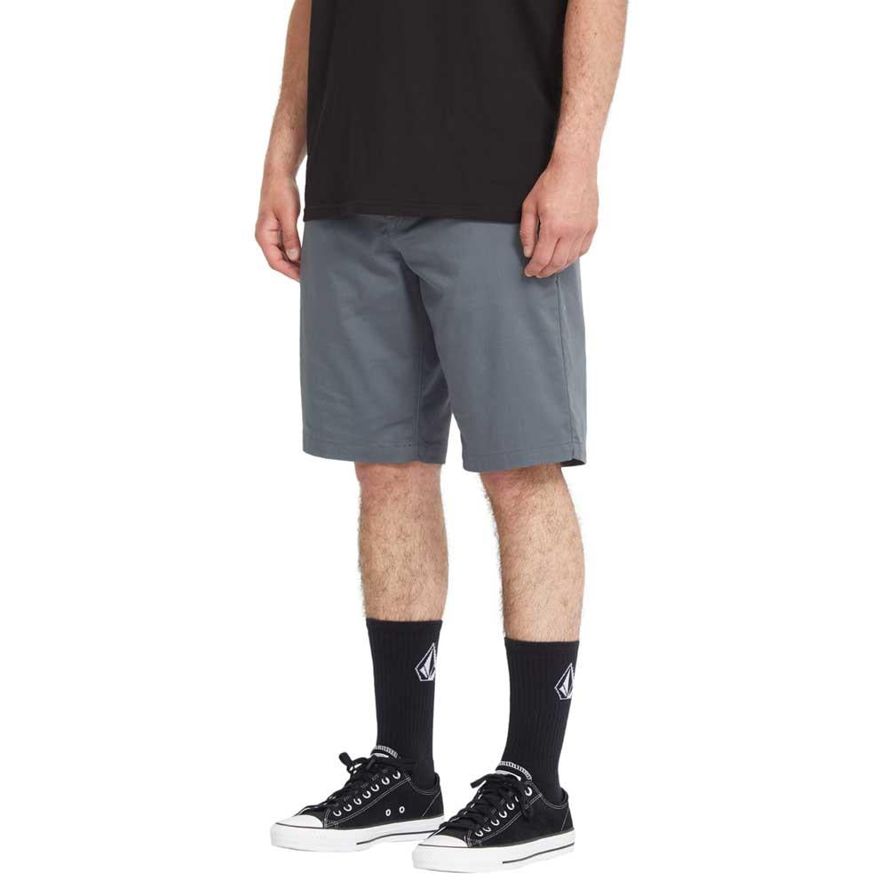 Volcom Frickin Modern Stretch Short 21 Dark Slate