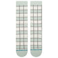 Stance Socks Kitchen Tile Crew Light Blue UK 7-11