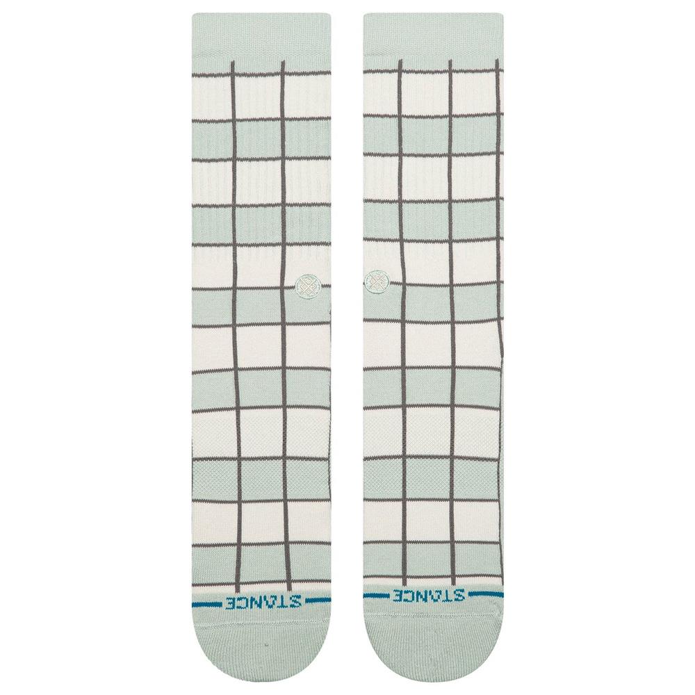 Stance Socks Kitchen Tile Crew Light Blue UK 7-11