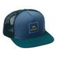 RVCA  VA All The Way Trucker Cap Blue Lead