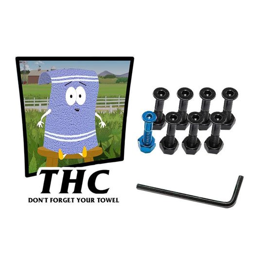 The Hardware Company THC LTD Towelie Refresh Skateboard Nuts & Bolts 1"