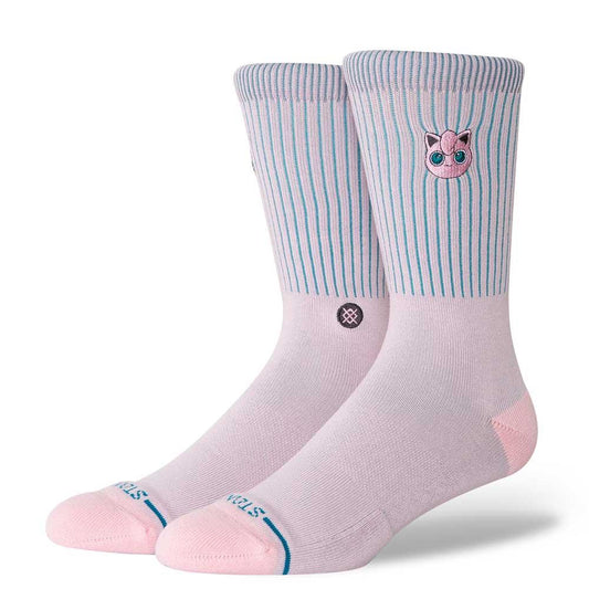 Stance Socks X Pokémon Jigglypuff Crew Pink Large