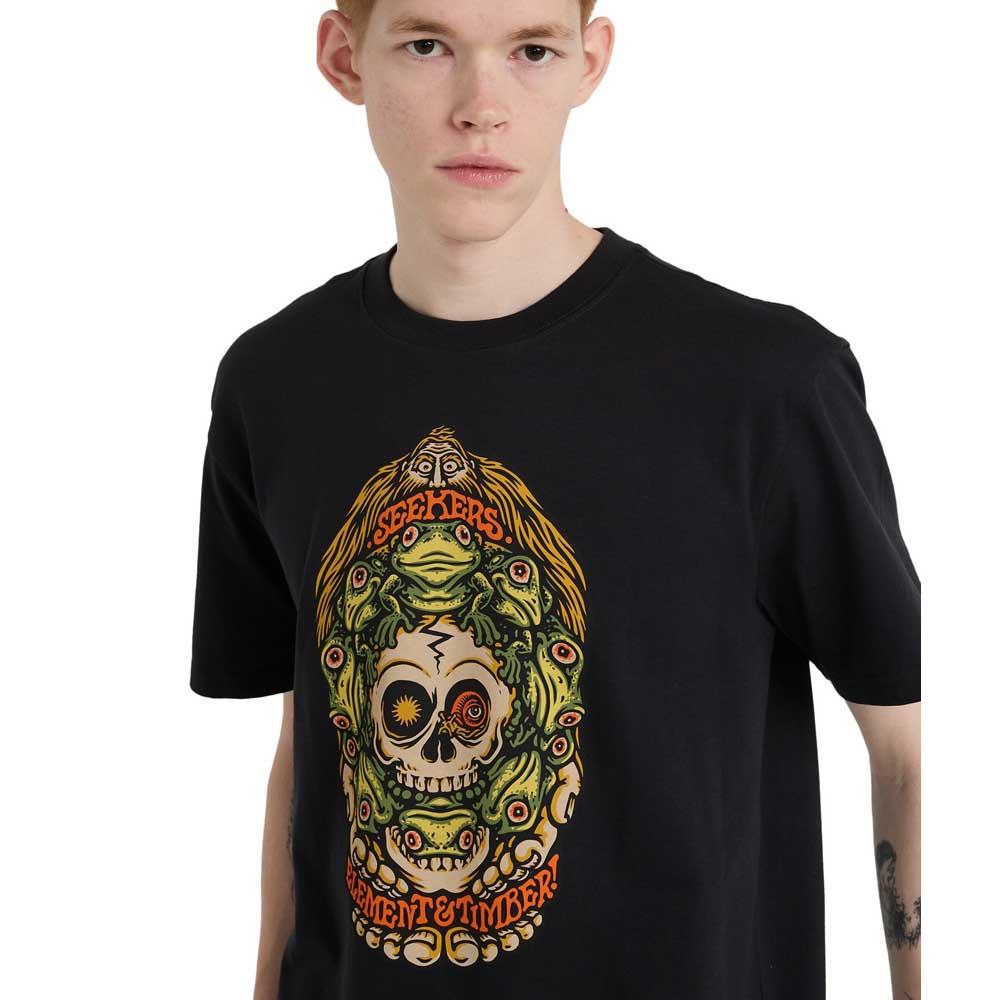 Element Timber Orbit Short Sleeve T-Shirt Off Black