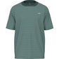 New Balance Numeric Thin Stripe T-Shirt White Spruce Green