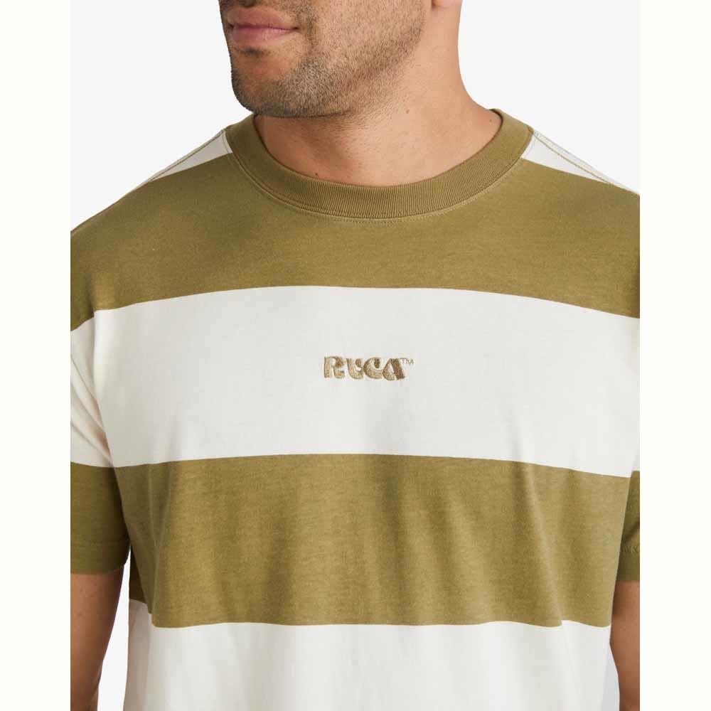 RVCA Spring Hit Stripe T-Shirt Herb