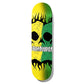 Baker Andrew Reynolds Rasta Skull Skateboard Deck B2 8.38"
