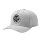 Brixton Crest NetPlus Snapback Cap Cinder Grey One Size