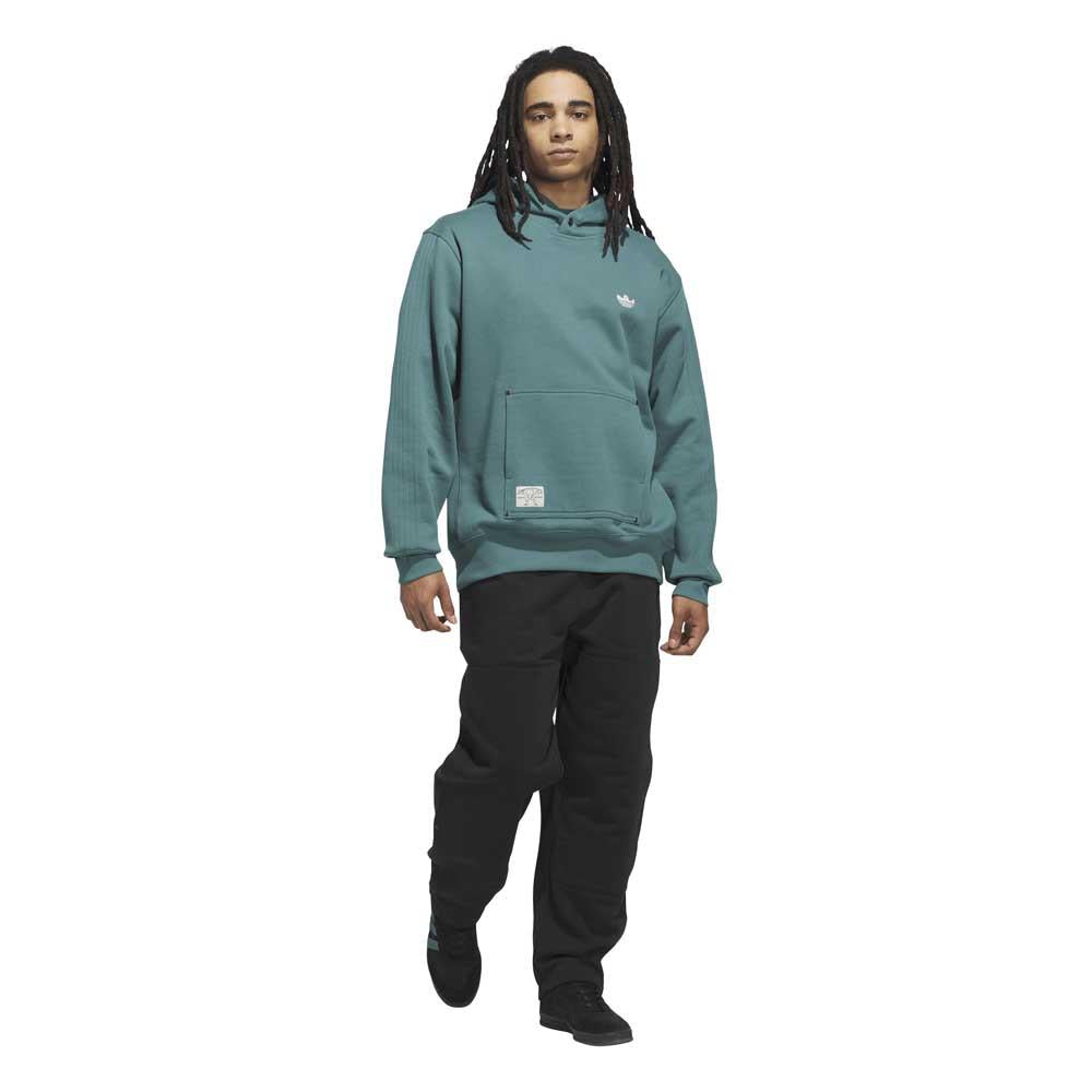 Adidas Skateboarding Shmoofoil Heavyweight Hooded Sweatshirt Preloved Teal