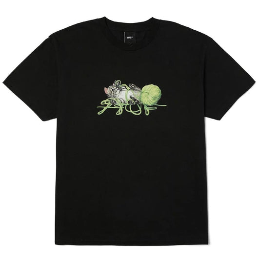 Huf Paws T-Shirt Black
