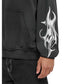 DC Shoe Co Sharp Point Zip Up Hooded Sweatshirt Black
