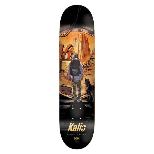 DGK Civilization Josh Kalis Skateboard Deck Multi 8.06"