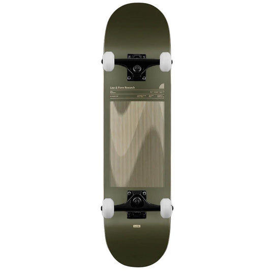 Globe G1 Lineform Complete Skateboard Olive Green 8.0"