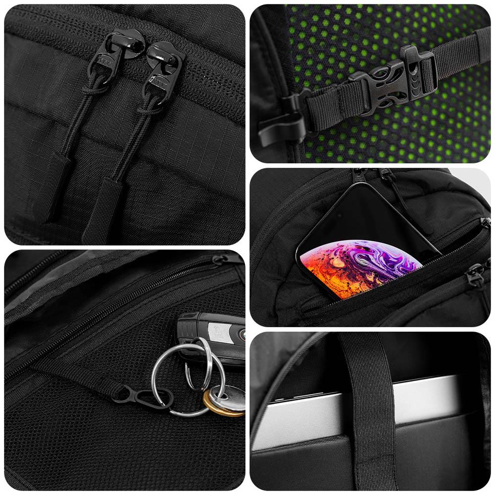 REKD Energy Guardian Backpack Black One Size