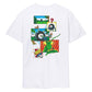 Santa Cruz T-Shirt Winkowski 8Ballr Comic White