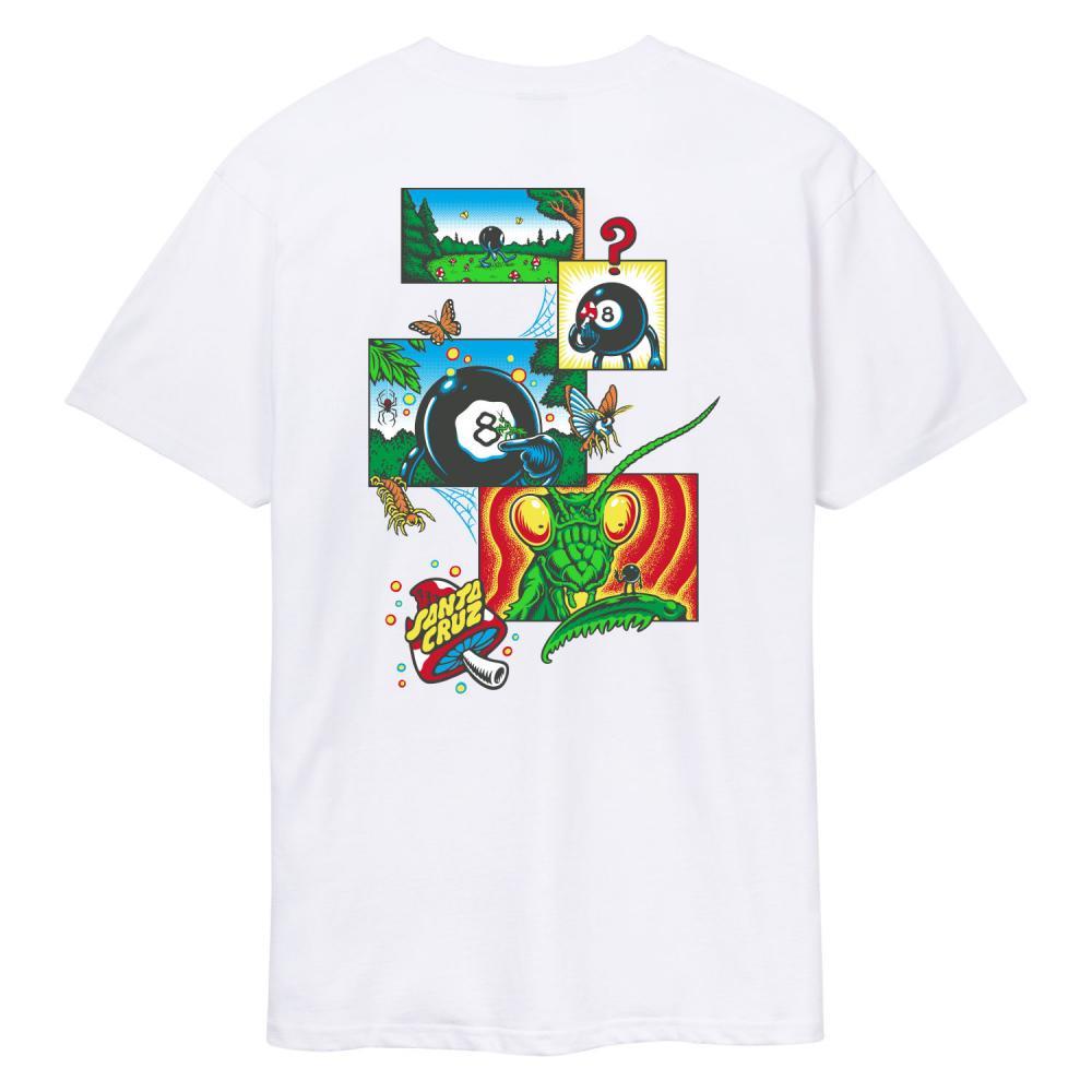 Santa Cruz T-Shirt Winkowski 8Ballr Comic White