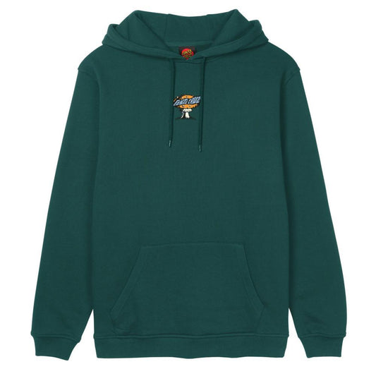 Santa Cruz Hooded Sweatshirt Winkowski Alien Creep Rainforest Green