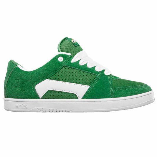 Etnies MC Rap Lo Green White Skate Shoes