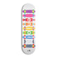 Enjoi Big Box Plastic R7 Skateboard Deck White 8"